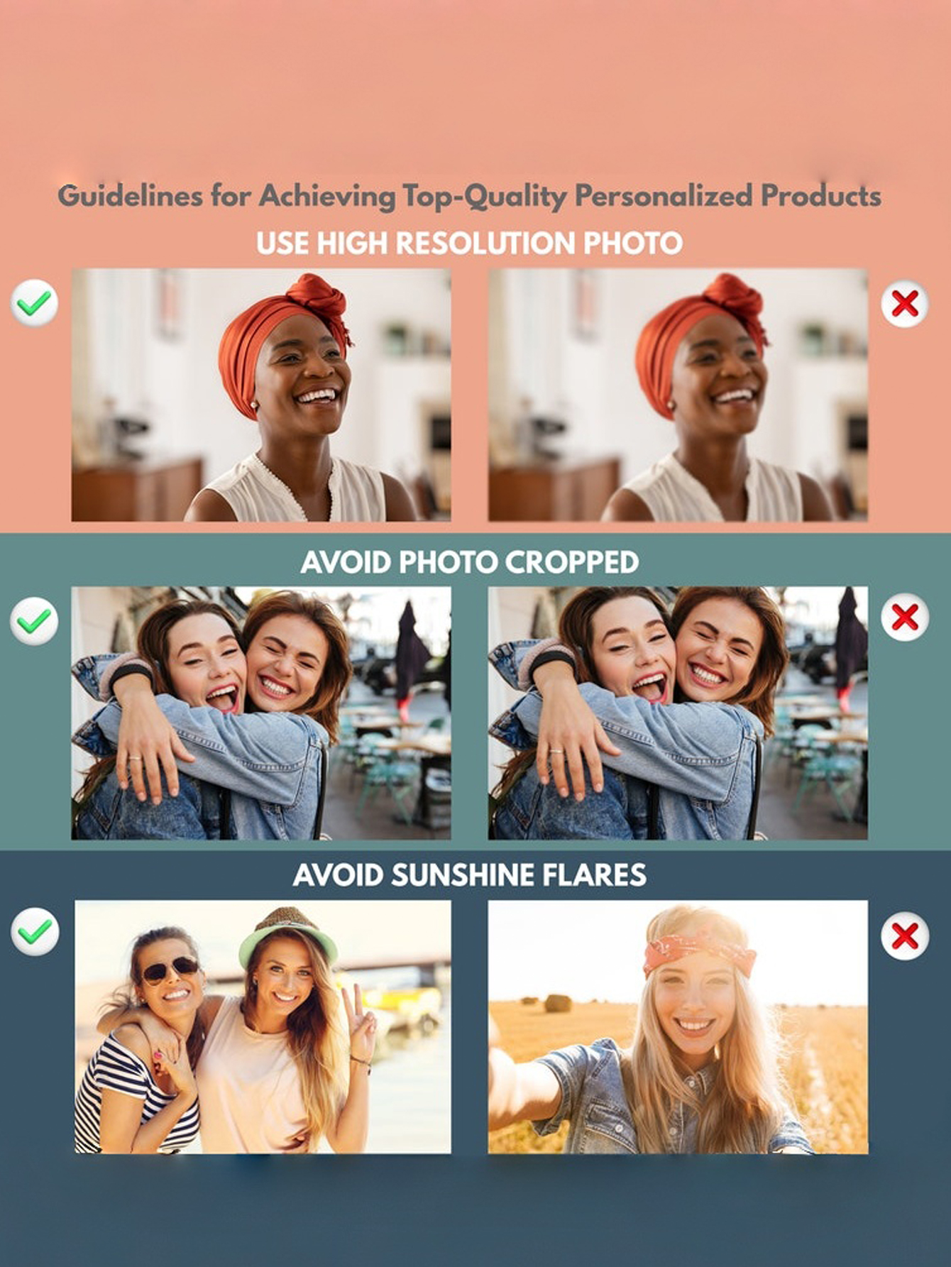 Personalized Acrylic Family Photo Ornament